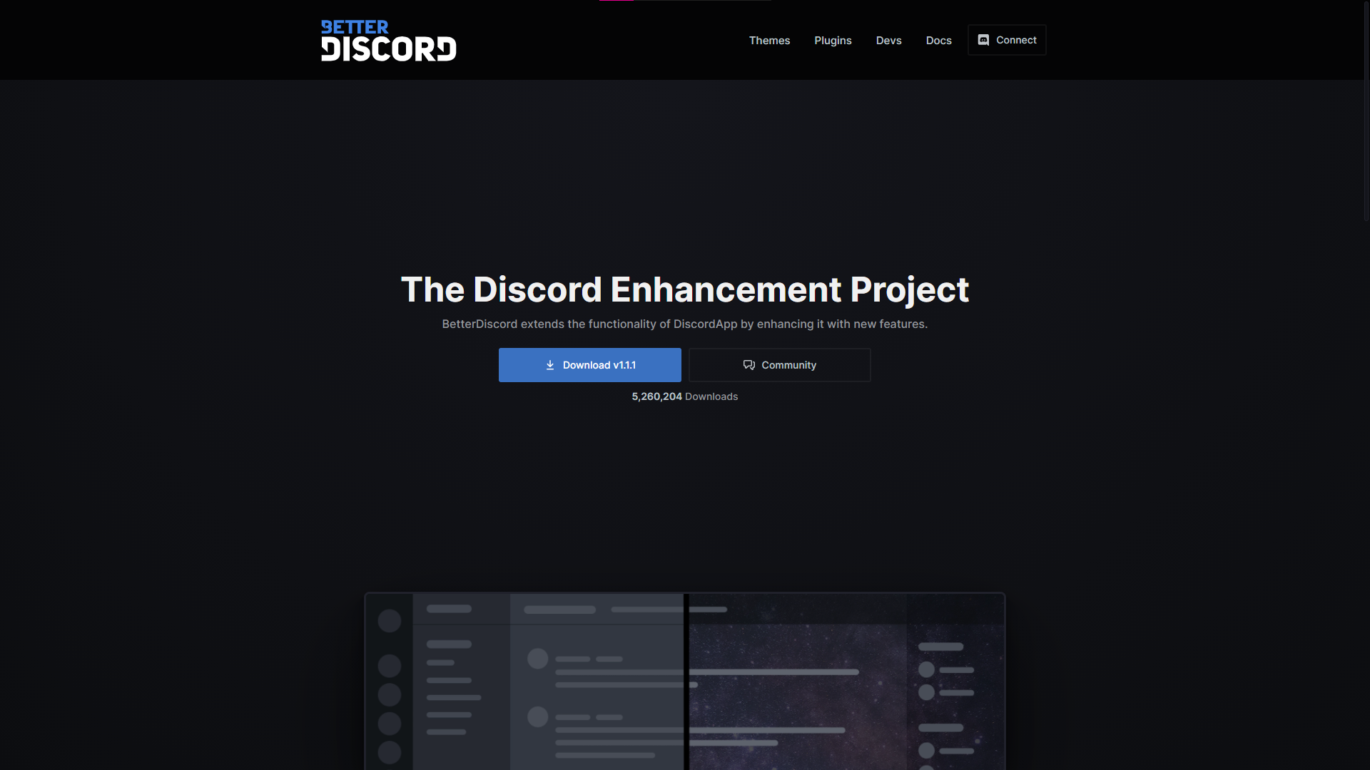 Better Discord Website